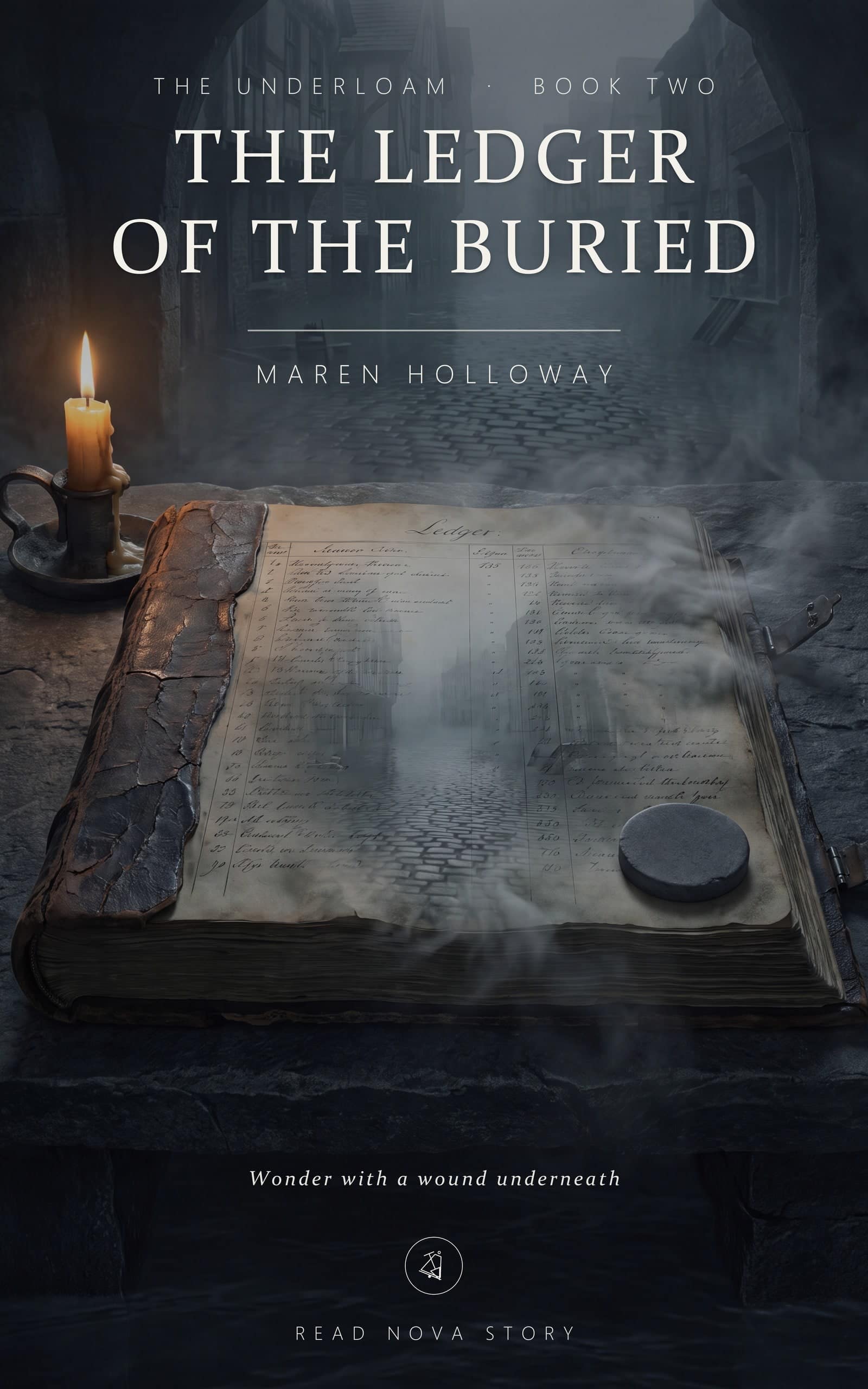 The Ledger of the Buried by Maren Holloway — cover