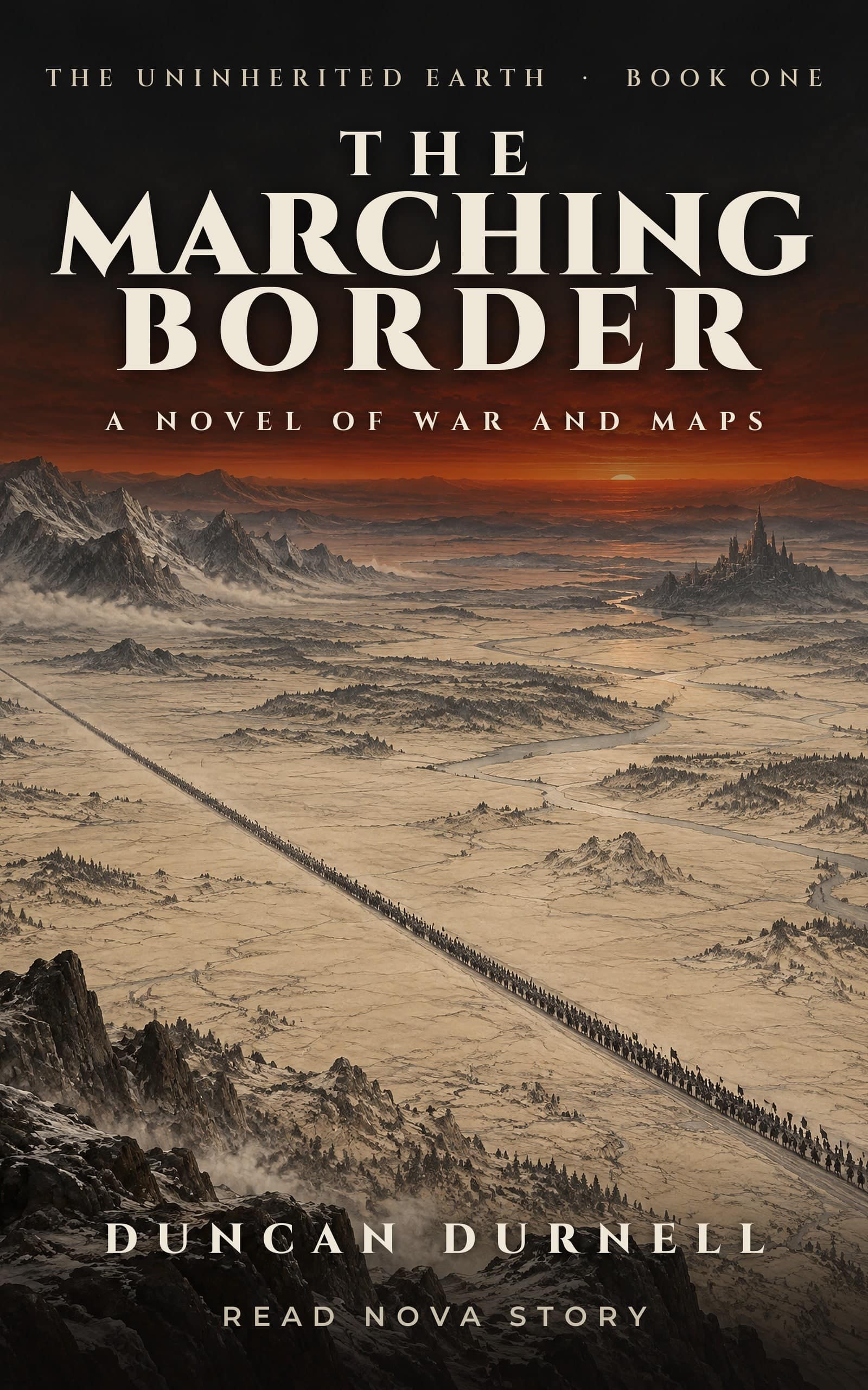 The Marching Border by Duncan Durnell — cover