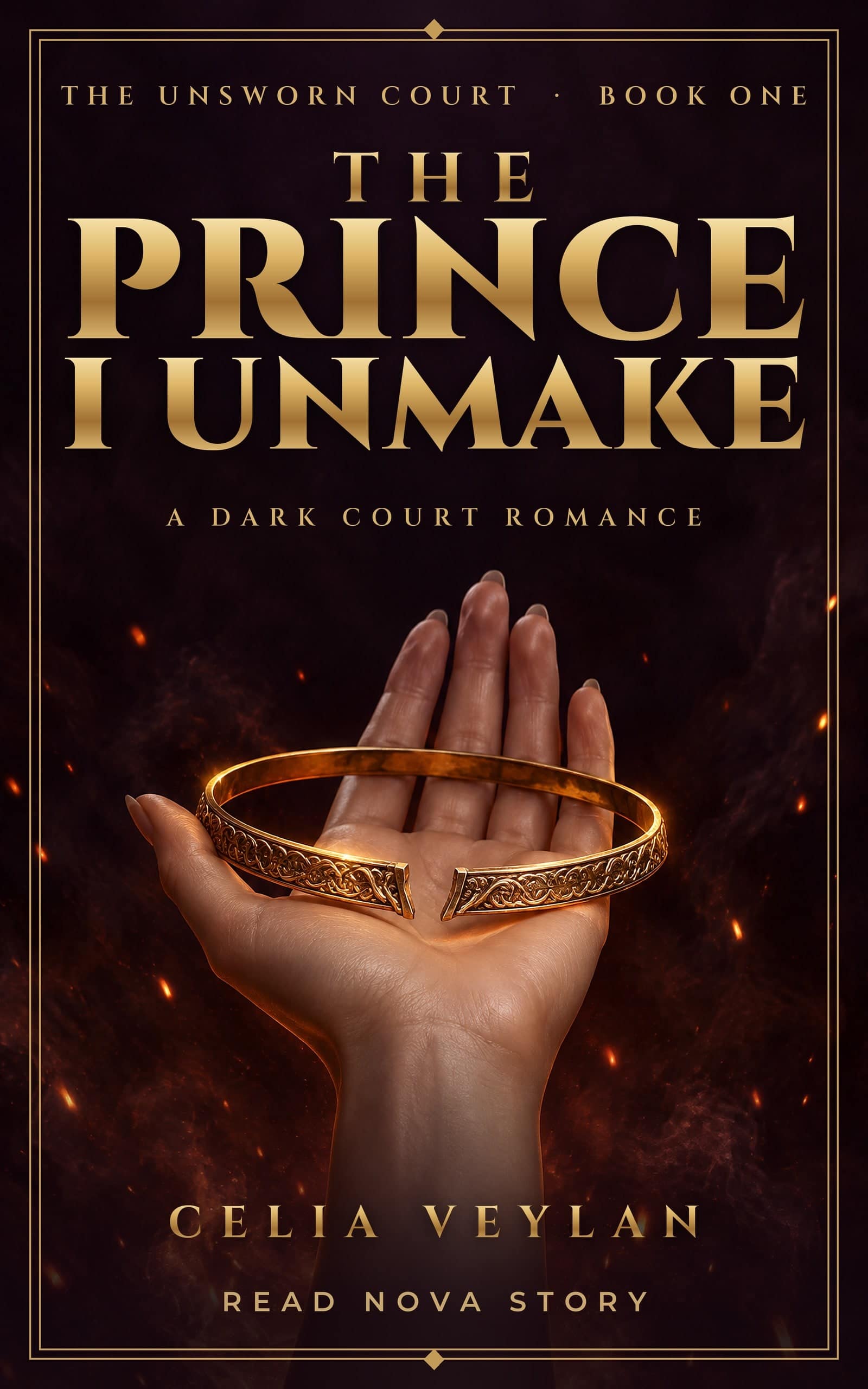 The Prince I Unmake by Celia Veylan — cover